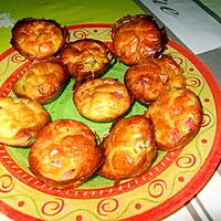 recette Mini-quiches jambon, fromage, olives