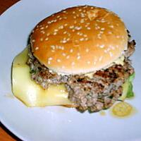 recette Burger de porc à la plancha