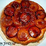 recette Tarte tatin aux prunes