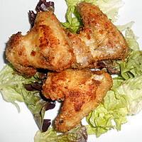 recette MES PETITES AILES DE POULET FRITES