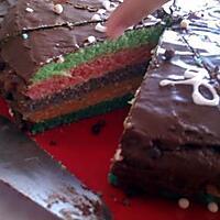 recette Rainbow cake