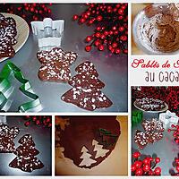 recette Sablés de Noël au cacao