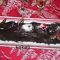 recette Bûche à la mousse chocolat