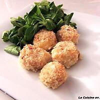 recette Croquettes de purée et jambon