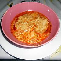 recette ZUPPA DI CIPOLLE (oignons) à ma manière