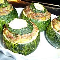 recette Courgettes farcies..