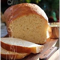 recette ~Pain blanc au lait~