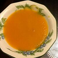recette Velouté carottes poireaux butternut