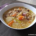 recette Soupe aux céréales gourmandes et légumes