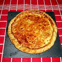 recette Tarte Oignons - Lardons