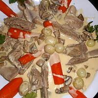 recette Blanquette de veau a l ancienne