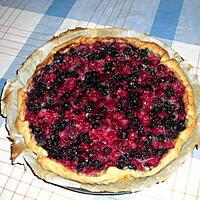 recette Tarte aux fruits rouges