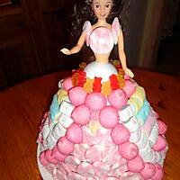 recette barbie en bombons pour les 3 ans de JADE