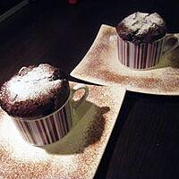 recette Soufflé au chocolat & noisette