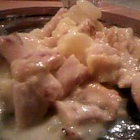 recette tartiflette de poulet