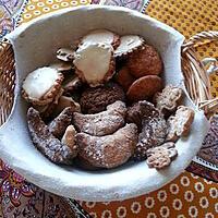 recette Corbeille de petits biscuits de Noël variés