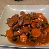 recette Veau marengo