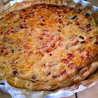 recette Quiche lorraine fromagère