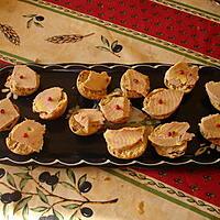 recette mini toast croustillant de foie gras et confit d'oignon