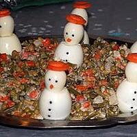 recette oeufs bonhomme de neige