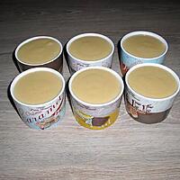 recette crème dessert semoule , carambar