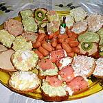 recette PETITS TOASTS DE NOEL
