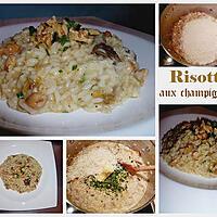 recette Risotto aux champignons