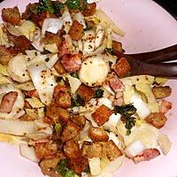 recette Salade d endives aux lardons et croutons