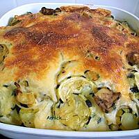 recette gratin pommes de terre-courgettes