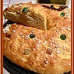 recette Couronne des rois briochée
