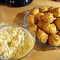 recette GOUGERES AUX CREVETTES