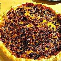 recette TARTE AUX FRUITS ROUGES