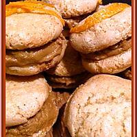 recette Macarons craquelés à la crème de spéculoos