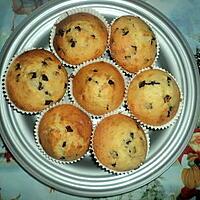 recette muffins au pepite de chocolat