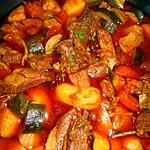 recette Tajine d agneau aux 5 légumes et citrons confits