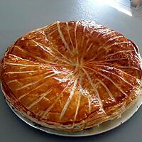 recette Galette des rois creme spéculoos et poires