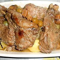 recette CIVET DE SANGLIER AU VIN BLANC