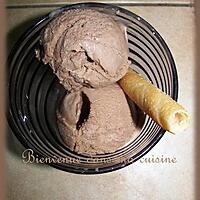 recette Glace au chocolat