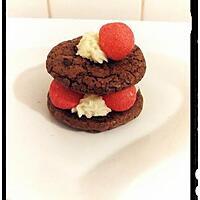 recette cookies double choc Tagada ®