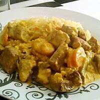 recette Porc au curry