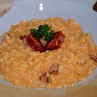 recette Risotto au chorizo