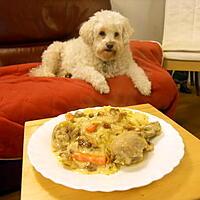 recette PILONS DE POULET EN BLANQUETTE