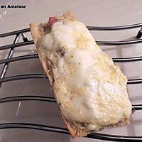 recette Tartine aux 4 fromages