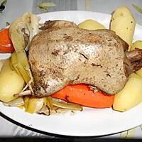 recette CANARD SAUVAGE EN POT AU FEU