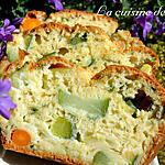 recette Un cake aux trois légumes