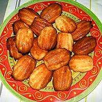 recette Madeleines aux blancs d'oeuf