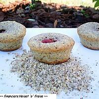 recette Financiers Noiset 'o' Fraise