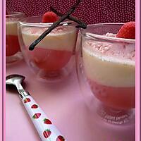 recette Panna cotta fraise Tagada ® et vanille