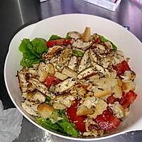 recette salade poulet ww