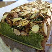 recette Gâteau au chocolat blanc et au the vert